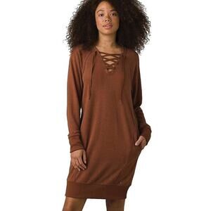 NWT PRANA Cozy Up Terry Dress